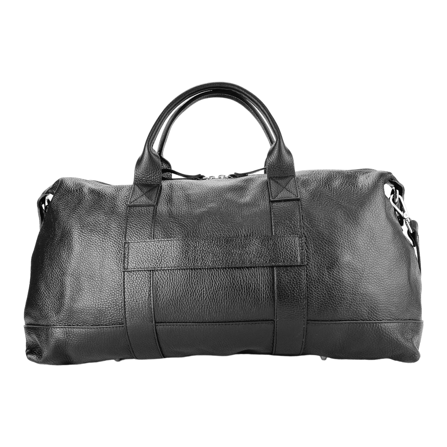 Weekendväska Full-Grain Leather - Svart