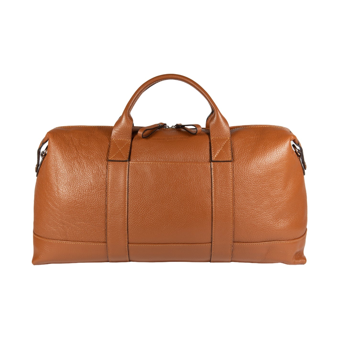 Weekendväska Full-Grain Leather - Cognac