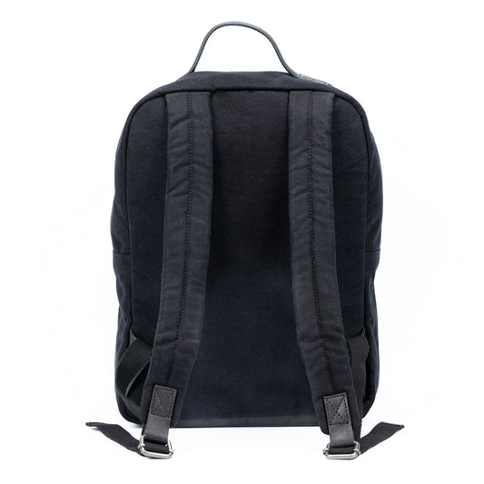 Ryggsäck Canvas / Full-Grain Leather - Svart