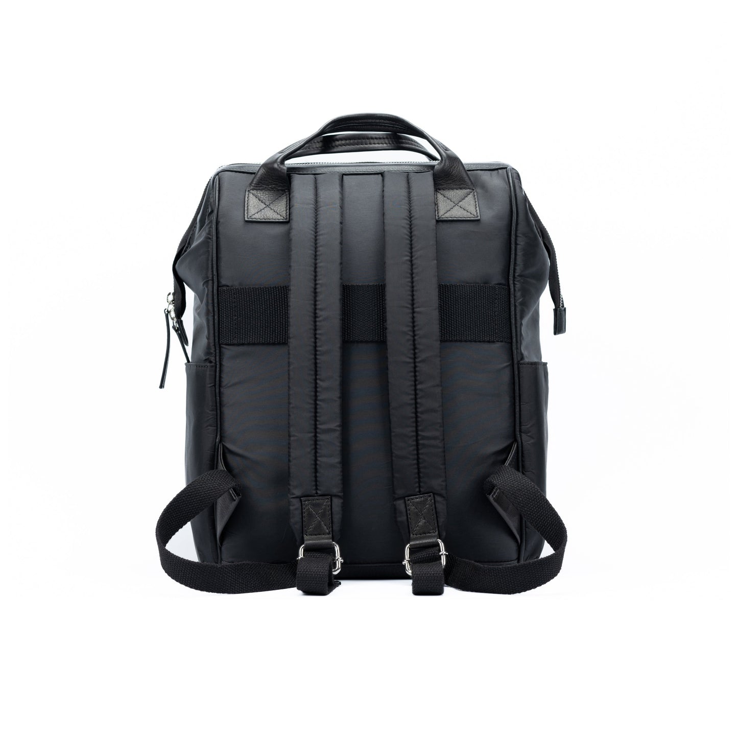 Ryggsäck Nylon / Full-Grain Leather - Svart