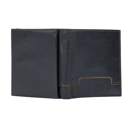 Plånbok Bifold Full-Grain Leather - Mörkbrun