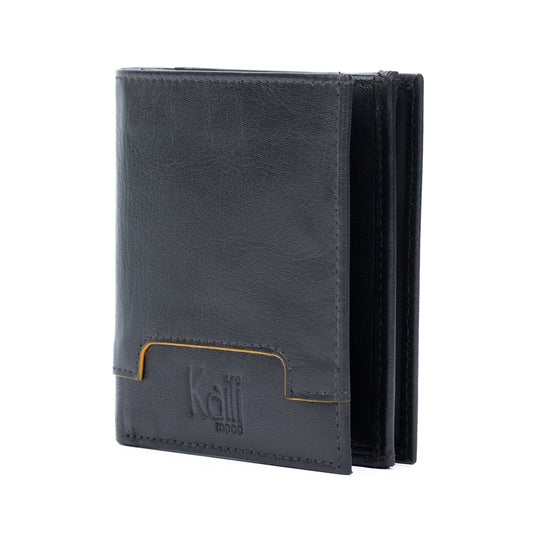 Plånbok Bifold Full-Grain Leather - Mörkbrun